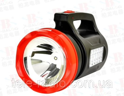 Ручний LED ліхтар FA-2618A (з бічною LED-панельою, заряджання 220V)
