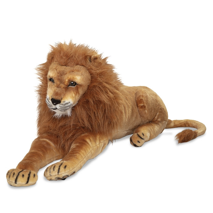 М'яка іграшка Melissa&Doug Гігантський плюшевий лев, 1,8 м (MD12102)