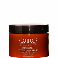 Серебряная маска для светлых волос ORRO Blonder Silver Mask 250мл