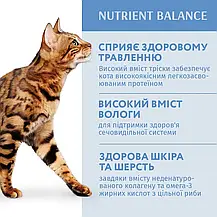 Optimeal Вологий корм для дорослих котів тріска та овочі в желе 85 г, фото 6