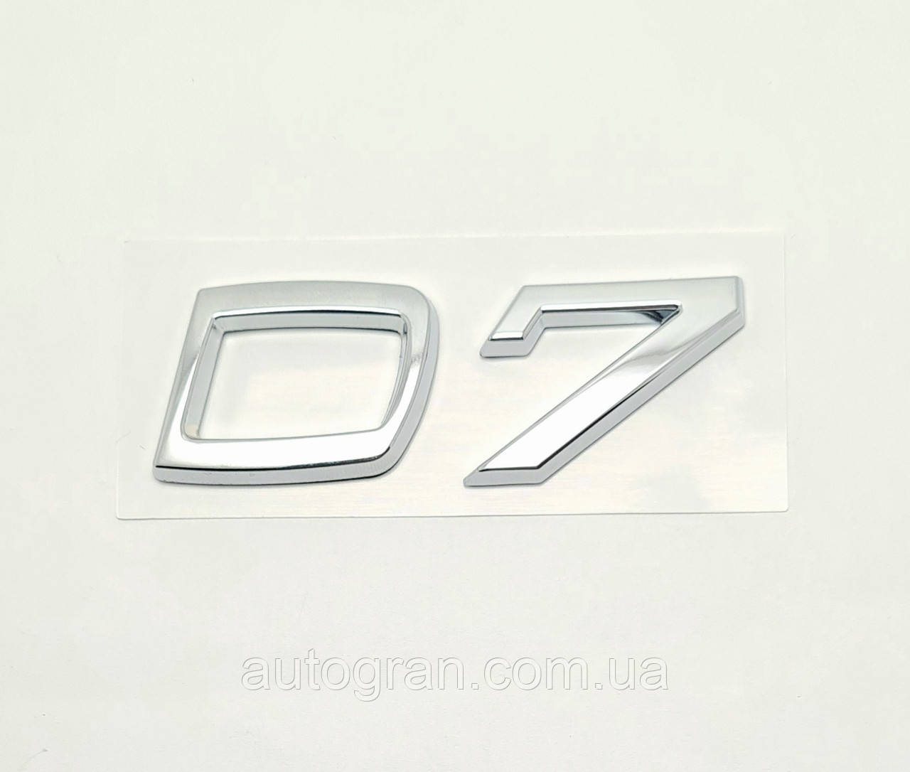 Емблема напис багажника Volvo D7