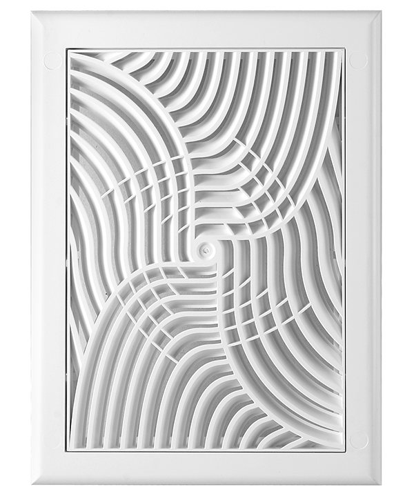 Вентиляційна решітка АВ Exclusive TX 260х190 біла