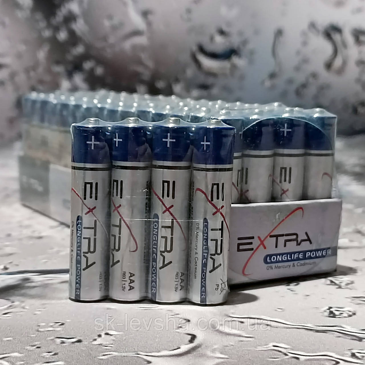 Батарейка AAA (R3) EXTRA Longlife Power 1.5 V 60 шт./уп.