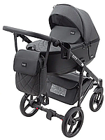Дитяча коляска 2 в 1 Bair City Soft 222 чорний