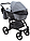 Дитяча коляска 2 в 1 Bair City Soft 218 сірий, фото 4
