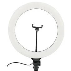 Світлодіодна кільцева лампа Ring Fill Light 39 см штультом, фото 2
