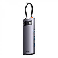 USB-Хаб Baseus Metal Gleam Series 4-in-1 (4xUSB3.0), фото 10