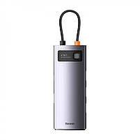 USB-Хаб Baseus Metal Gleam Series 4-in-1 (4xUSB3.0), фото 4