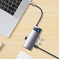 USB-Хаб Baseus Metal Gleam Series 4-in-1 (4xUSB3.0), фото 8