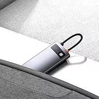 USB-Хаб Baseus Metal Gleam Series 4-in-1 (4xUSB3.0), фото 11