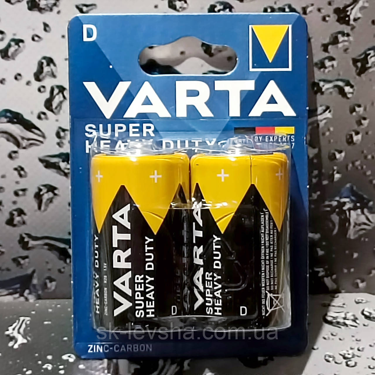 Батарейка D (R20) Varta Super Heavy Duty 1.5 V 24 шт./уп.