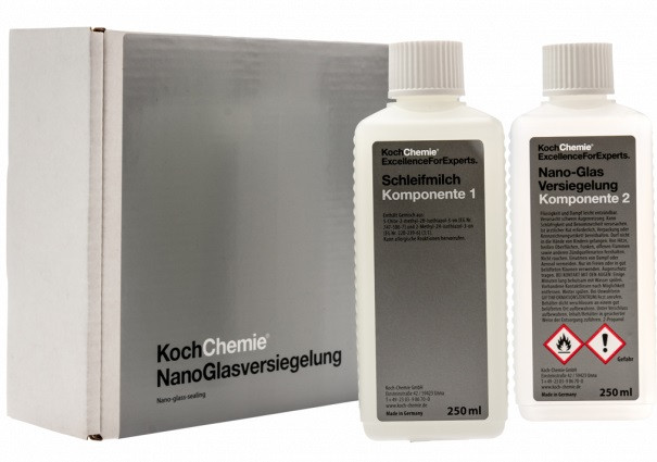 Нанопокриття антидощ для скла Koch Chemie Nano-Glasversiegelung, 500 мл Комплект, фото 1