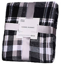 Плед Ardesto Flannel 160 х 200 см клітинка сіра (ART0101PB)