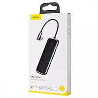 USB-Хаб Baseus Multi-functional (Type-C to 3xUSB3.0+HD4K+RJ45+PD), фото 3