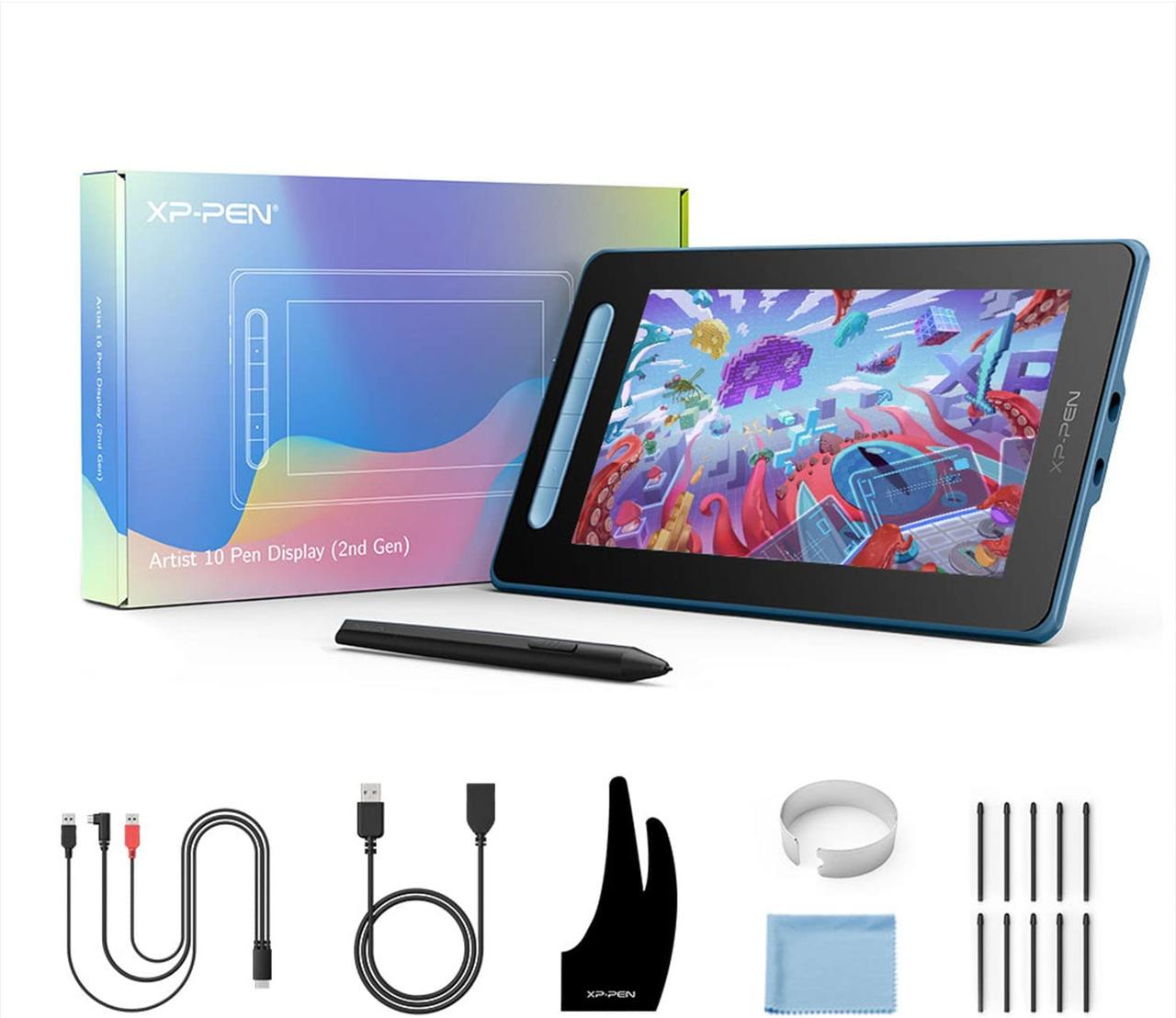 Графічний планшет XP-PEN Artist 10 2nd Gen. (Blue)