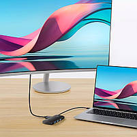 USB-Хаб Baseus Lite Series 5-in-1 (Type-C to HDMI + 3xUSB 3.0 + PD), фото 8
