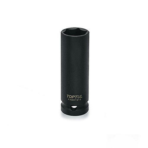 Toptul Головка ударна довга тонкостінна 1/2" для шиномонтажу 19 мм TOPTUL KABX1619