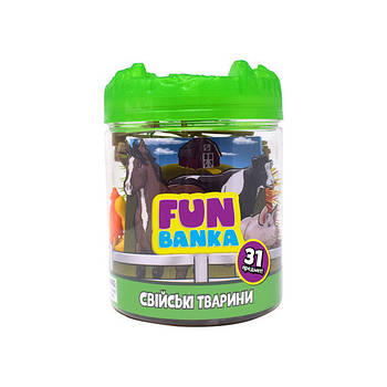 Ігровий міні-набір Fun Banka – Свійські тварини 320386-UA