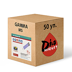 Тест-полоски Гама MS (Gamma MS) - 50 упаковок по 50 шт.