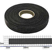 Тесьма термоклеевая "по прямой" шир.15мм (100м)