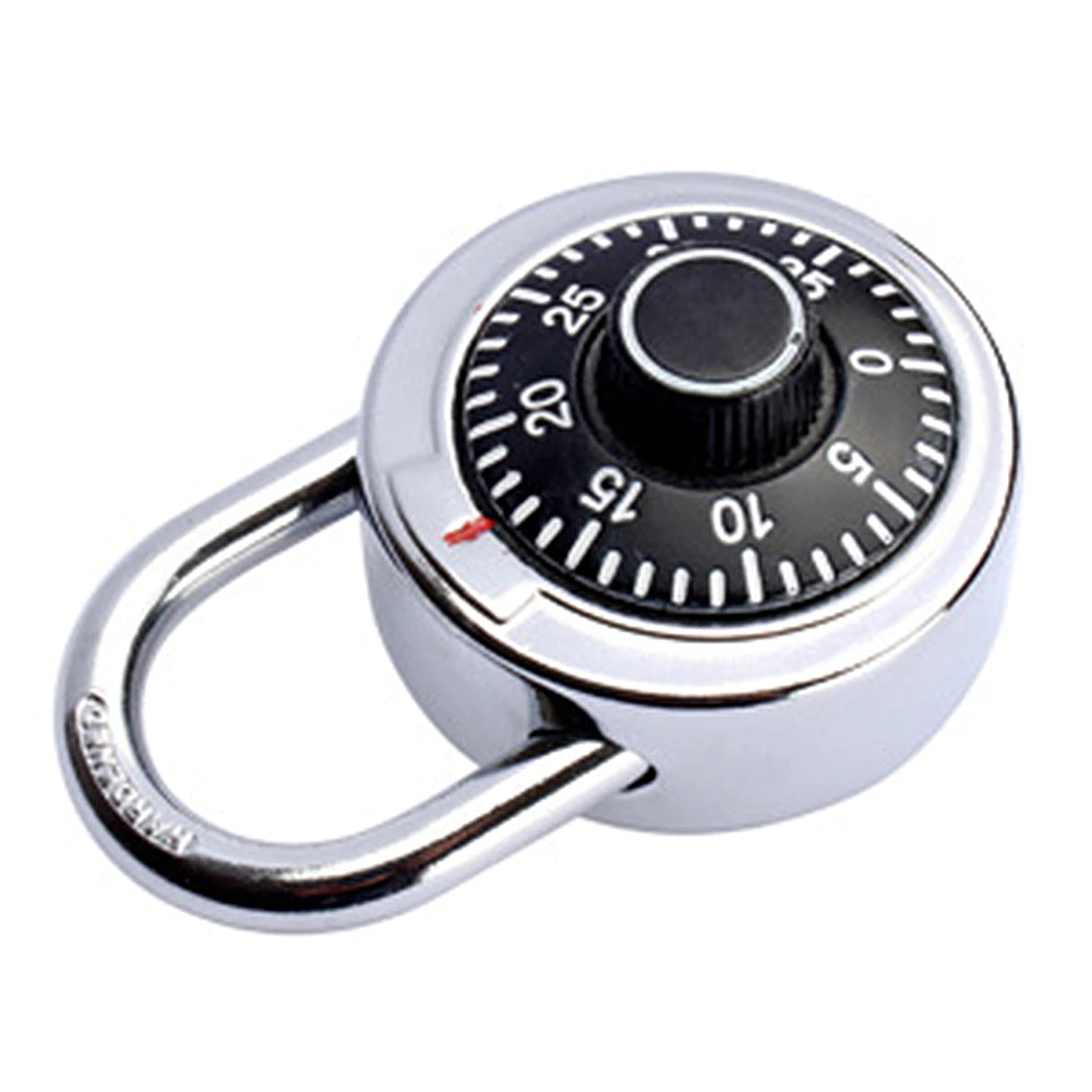 Замок кодовый навесной SV с круговым кодом без ключа 45x70mm ...