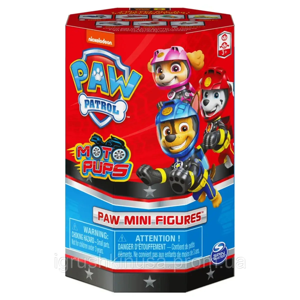 Paw patrol top little figures