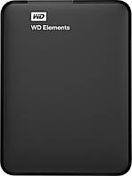 Внешний жесткий диск 2.5" USB 1.0TB WD Elements Black (WDBUZG0010BBK-WESN)