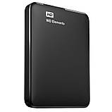 Зовнішній жорсткий диск 2.5" USB 1.0TB WD Elements Black (WDBUZG0010BBK-WESN), фото 2