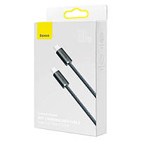 Кабель Baseus Dynamic Series Fast Charging Type-C to Type-C 100W 100 cм (CALD000216) Gray, фото 11