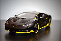 Ламборджини игрушка машинка металлическая модель коллекционная Lamborghini CENTENARIO,масштаб 1:32