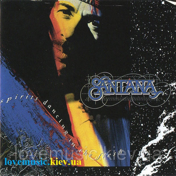 Музичний сд диск SANTANA Spirits dancing in the flesh (1990) (audio cd)