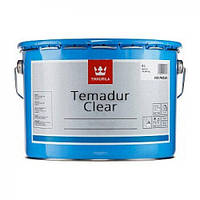 Tikkurila Temadur Clear - двухкомпонентный полиуретановый глянцевый лак, 4,5 л