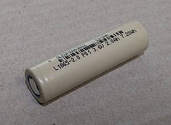 18650 акумулятор Li-Ion Lithplus L1865-2.0 3.7 В 2200 мА·год mAh без захисту акум АКБ батарея