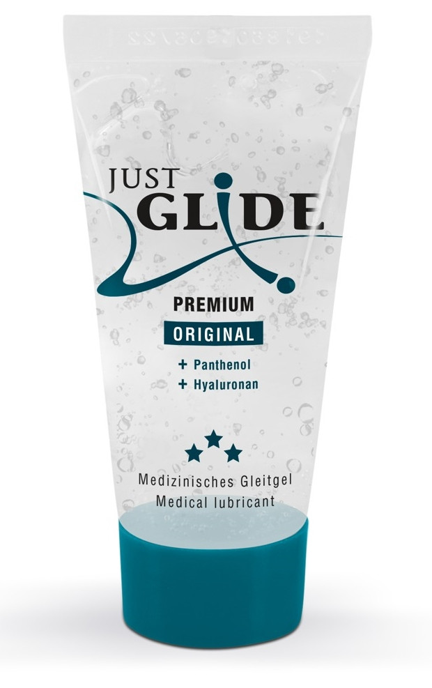 Веганський органічний гель-лубрикант - Just Glide Premium, 20 ml, фото 1