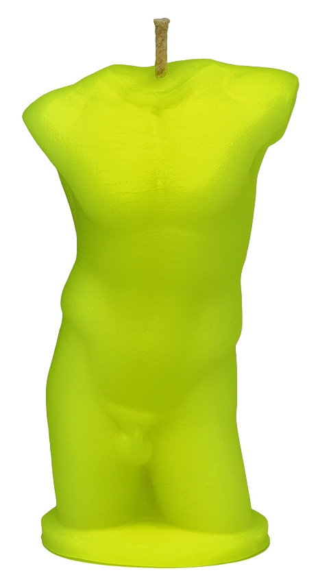 Свічка LOVE FLAME - David Yellow Fluor, CPS11-YELLOW, фото 1