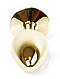 Анальний затор Boss Series - Jewellery Gold PLUG Red S, BS6400019, фото 5