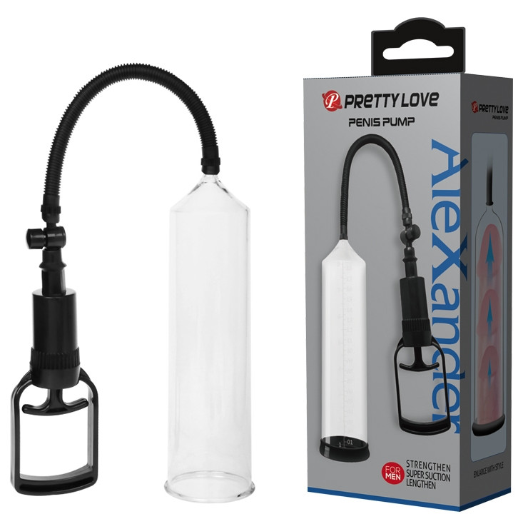 Вакуумна помпа для збільшення пеніса PRETTY LOVE - ALEXANDER PENIS PUMP FOR MEN, BM-010067APL, фото 1