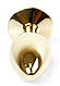 Анальний затор Boss Series - Jewellery Gold PLUG Green S, BS6400024, фото 5