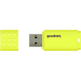 Флеш-накопичувач USB 16GB GOODRAM UME2 Yellow (UME2-0160Y0R11)