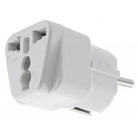 Перехідник Atcom UK/US - EU White (17441)