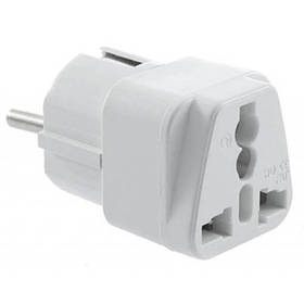 Перехідник Atcom UK/US - EU White (17441)