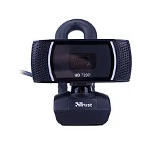 Веб-камера TRUST Trino Black HD, 1.3 Мп з мікрофоном
