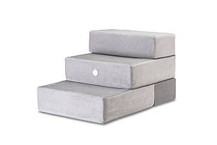 Сходинки для собак Tetris double Gray Velur