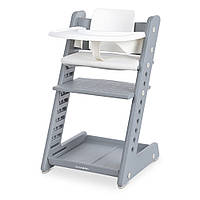 Детский стульчик для кормления EL CAMINO ME 1101 STAGE Gray многоступенчатый / серый