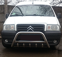 Кенгурятник WT004 (нерж) Fiat Scudo 1996-2007