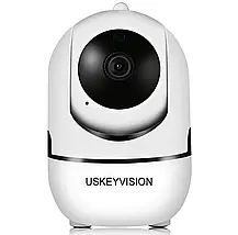 Камера відеоспостереження Camera Wi-Fi QC011, IP-камера з мікрофоном, Бездротова камера відеоспостереження, фото 6
