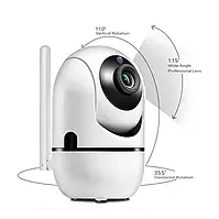 Камера відеоспостереження Camera Wi-Fi QC011, IP-камера з мікрофоном, Бездротова камера відеоспостереження