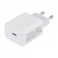 Зарядний пристрій XO A829 20W Type-C PD Fast Charger адаптер зі швидкою зарядкою White