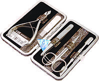 Маникюрный набор KDS рамка (7 предметов) 7112 с металлической пилочкой