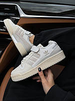 Женские Кроссовки Adidas Forum 84 Low White Grey 36